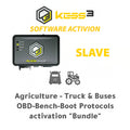 Alientech - KESS3SA012 - KESS3 Slave - Agriculture - Truck & Buses OBD-Bench-Boot Protocols activation "Bundle"
