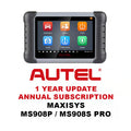 Autel 1 Year Update Subscription for MaxiSys MS908P / MS908S Pro