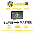 Alientech KESS3SU007 KESS3 Slave Agriculture Truck & Buses Bench-Boot Protocols upgrade from Slave to Master activation