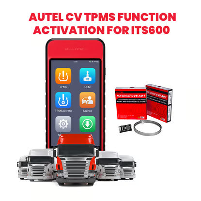 Autel CV TPMS Function Activation for ITS600