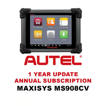 Autel MaxiSYS MS908CV OBD2 Heavy Duty Diagnostic Scanner 1 year Subscription