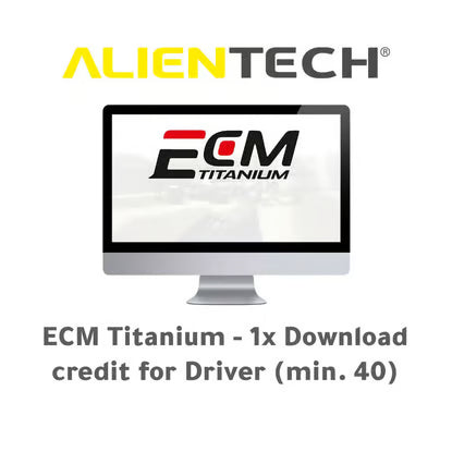 Alientech - 149757EC12 - ECM Titanium - 1x Download credit for Driver (min. 40)