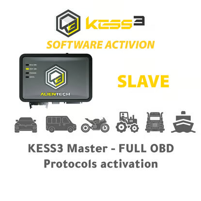 Alientech - KESS3SAB01 - KESS3 Slave - FULL OBD Protocols activation