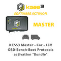 Alientech - KESS3MA010 - KESS3 Master - Car - LCV OBD-Bench-Boot Protocols activation "Bundle"