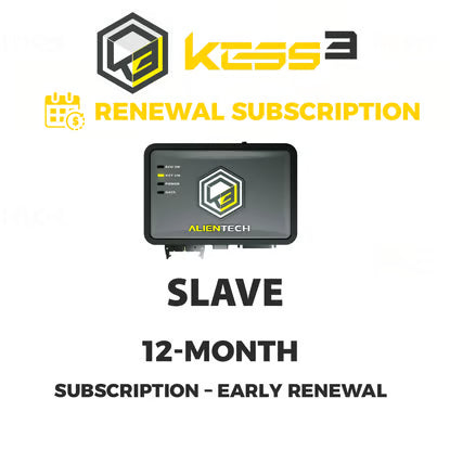 Alientech - KESS3 Slave - 12-month subscription – Early renewal