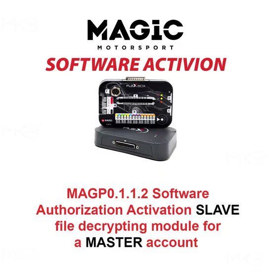 MAGIC MAGP0.1.1.2 Software Authorization Activation SLAVE file decrypting module for a MASTER account