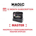 Magic Motorsport - MAGP0.6.2 1 year subscription MASTER X17 / FLEX