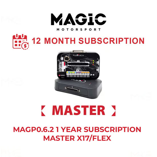 Magic Motorsport - MAGP0.6.2 1 year subscription MASTER X17 / FLEX