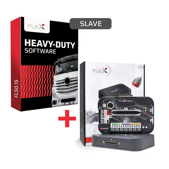 MAGIC FLK02.V02 FLEX Full HW Kit + Magic FLS0.15S - SW Flex Heavy Duty OBD/Bench/Boot - Slave